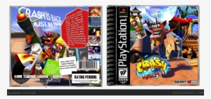 Crash Bandicoot 3 Warped Playstation Box Art Cover - Crash Bandicoot Warped [playstation Game]