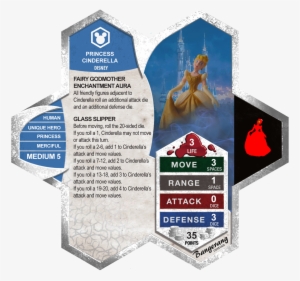 The Book Of Princess Cinderella Bangerang Disney Custom - Heroscape Raelin