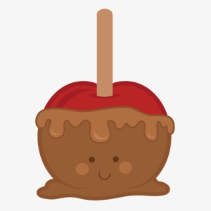 Caramel Apples Png Image Black And White - Caramel Apple Clipart