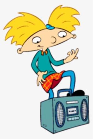 Arnold Playing Radio - Arnold Hey Arnold