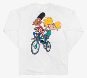 Ls Hey Arnold Bike Tee - Bicycle