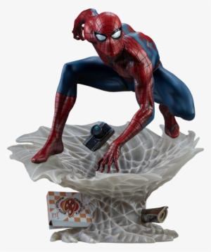 Spider-man Statue By Sideshow Collectibles - Spider Man Ps4 Statue