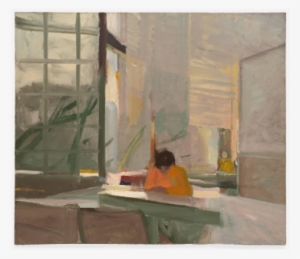 Elmer Bischoff And Joan Brown Included In 'wayne Thiebaud - Elmer Bischoff Orange Sweater