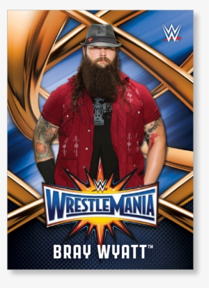 Bray Wyatt 2017 Wwe Road To Wrestlemania Wrestlemania - 17 Topps Wwe Road To Wrestlemania Hanger Box, Bronze