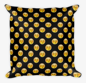 Kissing Face With Closed Eyes-just Emoji - Pillow