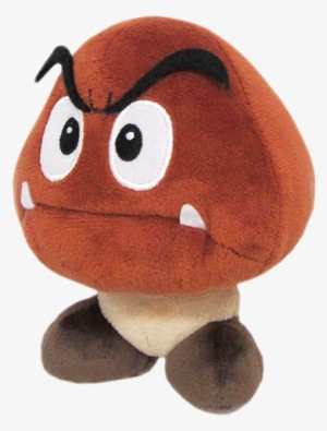 Little Buddy - Mario - Plush - Goomba - 6 Inch - Goomba Mario Peluche