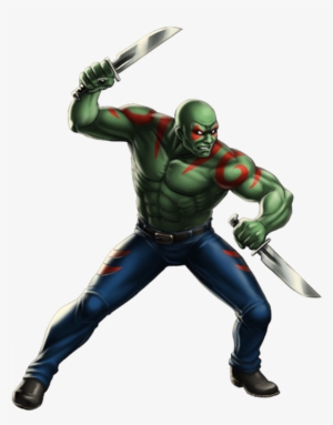 Drax The Destroyer - Rocket Marvel Avengers Alliance