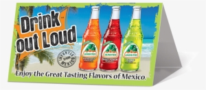 Custom Table Tent Printing - Jarritos Pineapple 370ml X 24