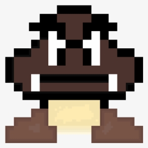 Goomba - Mario Bros En Cuadricula
