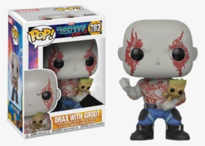 Guardians - Drax With Groot Pop