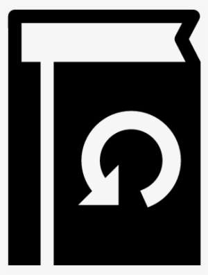 Book With Circular Arrow Vector - Book