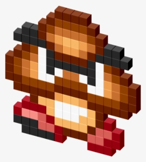 View Favicon On T-shirt - Goomba Snes