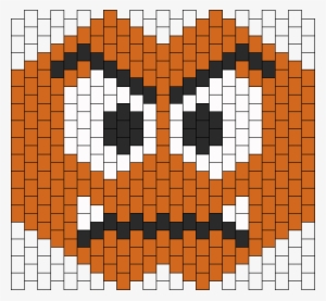 Goomba Mask Bead Pattern - Charizard Kandi Mask Pattern