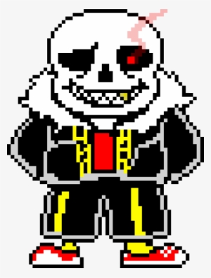 Undertale Sans Sprite Png Vector Black And White Library - Underfell Sans Sprite Gif