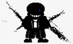 Nightmare Sans Sprite - Nightmare Sans Battle Sprite