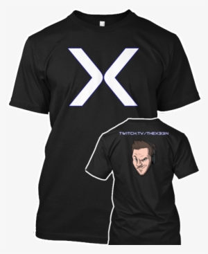 X Logo / Lewd Next Level Teeshirt - Moe Black's Waltham