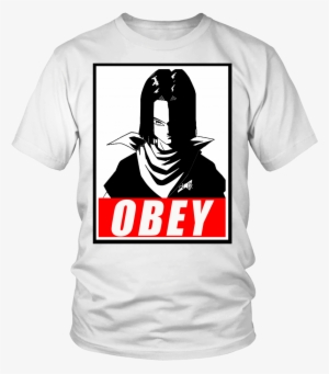 Android 17 Obey Dbz Anime Parody Clothes Workout Evil - Cute Girl Born In September