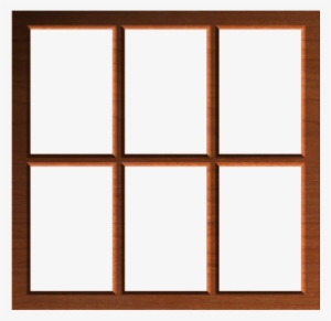 Rustic Window Frame Or Border 002 A - Window Frame Png