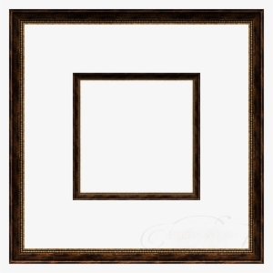 Picture Of Rustic Brown And Gold - Picture Frame