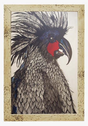 A Rustic Blonde Timber Frame With Natural Beauty Spots - Painting