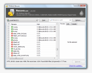 Recuva-best Free Data Recovery Tools - Recuva L Windows 10