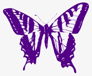 Big Image - Purple Butterfly Png