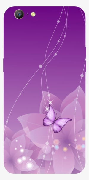 Purple Butterfly Printed Case Cover For Oppo A57 By - Hd Wallpapers 1080p For Android Phone Butterfly