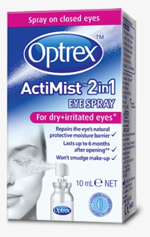 Actimist™ 2in1 Dry Irritated Eye Spray* - Optrex 10ml 2-in-1 Actimist ...