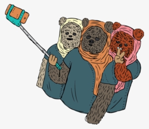 Star Wars Jakarta Cut Out Stickers - Illustration