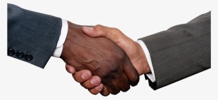 Image Library Stock Handshake Transparent Black Man - Business Shaking Hands Png