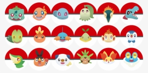 Pokemon Starters And Eeveelutions