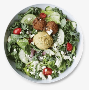 Dark Leafy Greens, Your Bowls Choice Of Veggies And - Clock