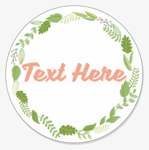 Leafy Wreath - Cast All Your Anxiety On Him Because He Cares For You