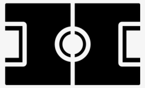 Soccer Field Top View Vector - Symbol Football Field