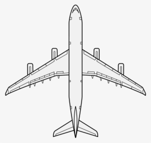 Airbus A Airplane Transprent Png Free Download - Plan View Of Aircraft
