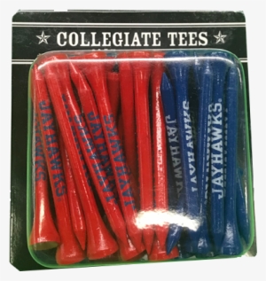 Kansas Jayhawks 50-pack Golf Tees - Golf Tees