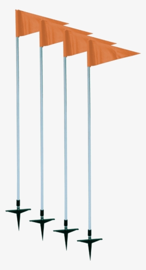 Park & Sun Set Of 4 Soccer Field Corner Flags - Product Layout