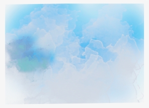 Ftestickers Watercolor Background Clouds Teal Blue