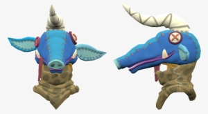 Wii U The Legend Of Zelda Breath Wild Moblin Mask - Animal Figure