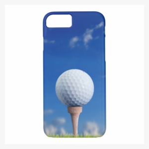 Golf Tee Sky And Grass Iphone 7 Case