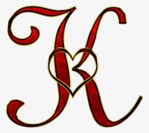 Alphabet Letter Initial Heart Background S - K Alphabet Images In Heart