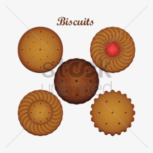 Collection Of Biscuits Vector Graphic - Certificate Official Seal