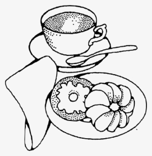 Biscuit Clipart Pastry - Pastries Black And White