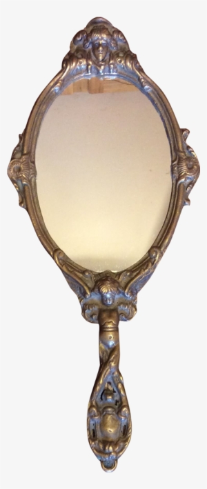 New Antique Hand Mirror Kitchen Painting With Mirror - 18th Century Hand Mirror