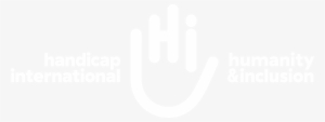 Handicap International Broken Chair - Humanity And Inclusion Logo