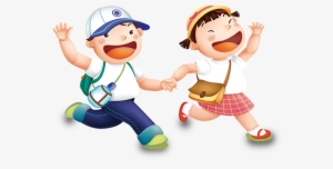 Hand Painted Cartoon Children Playing Decoratives - My Big Phonic Book - Ii