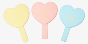 [3ce] Love Heart Hand Mirror - Cosmetics
