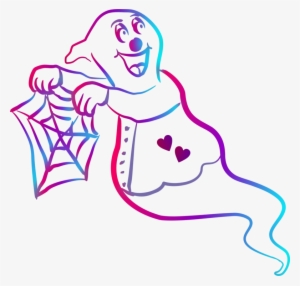 Spider Web Ghost Drawing Free Commercial Clipart - Phantom Clipart