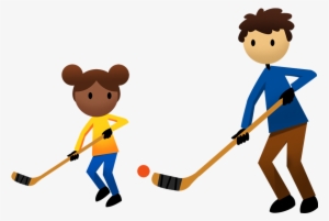 Image Library Home Active For Life Ball Hockey Children - Clip Art Floor Hockey