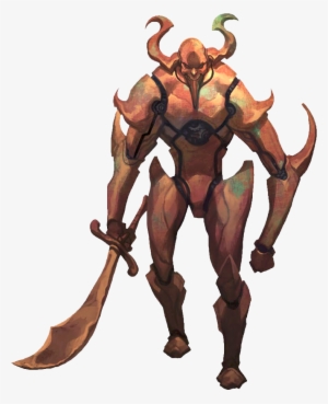 Golem%2c - Brass - 02 - Brass Golem Png